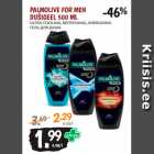 Allahindlus - PALMOLIVE FOR MEN
DUŠIGEEL 500 ML