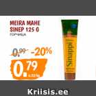 Allahindlus - MEIRA MAHE
SINEP 125 G 