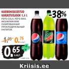 Allahindlus - KARBONISEERITUD
KARASTUSJOOK 1,5 L