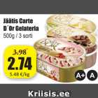 Jäätis Carte D Or Gelateria