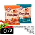 iiriskompvek Kiss-Kiss