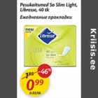 Allahindlus - Pesukaitsmed So Slim Light, Libresse, 40 tk