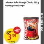 Allahindlus - Lahustuv kohv Nescafe Classic, 250 g