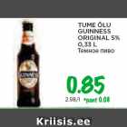 Allahindlus - TUME ÕLU
GUINNESS
ORIGINAL