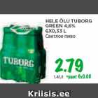 HELE ÕLU TUBORG
GREEN