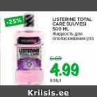 Allahindlus - LISTERINE TOTAL
CARE SUUVESI
500 ML