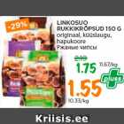 Allahindlus - LINKOSUO
RUKKIKRÕPSUD 150 G