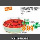 Allahindlus - EESTI LEIVATÖÖSTUS
KODUJUUSTU-KIRSITORT
1,1 KG