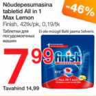 Allahindlus - Nõudepesumasina tblrtid All in 1 Max Lemon