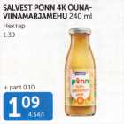 SALVEST PÕNN 4K ÕUNA-VIINAMARJAMEHU 240 ML