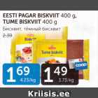 EESTI PAGAR BISKVIIT 400 G, TUME BISKVIIT 400 G