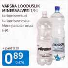 VÄRSKA LOODUSLIK MINERAALVSI 1,9 L