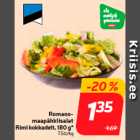 Romanomaapähklisalat
Rimi kokkadelt, 180 g*