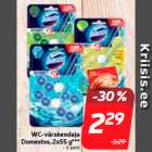 WC-värskendaja
Domestos, 2x55 g***