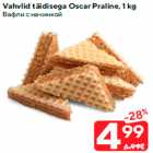 Allahindlus - Vahvlid täidisega Oscar Praline, 1 kg
