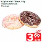 Allahindlus - Küpsis Mini Donut, 1 kg

