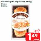 Pannkoogid Сrepelatier, 280 g
