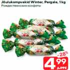 Jõulukompvekid Winter, Pergale, 1 kg
