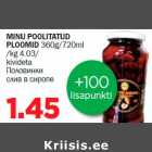 MINU POOLITATUD PLOOMID 360g/720ml kivideta