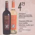 Allahindlus - Hispaania KPN vein Grаn Castillo Selection, 12,5%,75сl . Chardonnay . Shiraz 