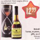 Allahindlus - Brändi Torres, 10 years,38%, 70 cl