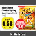 Allahindlus - Maisisnäkid
Cheetos BigBag