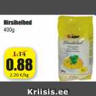 Allahindlus - Hirsihelbed
400g 