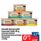 Allahindlus - Kasside konservsüüt Gourmet Gold, 85 g