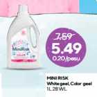 MINI RISK
White geel, Color geel