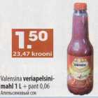 Valensina veriapelsinimahl