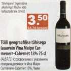 Allahindlus - Tšiili lauavein Vina Maipo Carmenere-Cabernet