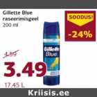 Allahindlus - Gillette Blue
raseerimisgeel
200 ml