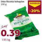 Allahindlus - Otto Ricotta kohupiim
200 g