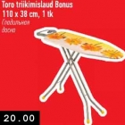 Allahindlus - Toro triikimislaud Bonus 110 x 38 cm, 1 tk