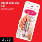 Allahindlus - Depend küünelakk, 8 ml