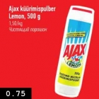 Allahindlus - Ajax küürimispulber Lemon, 500 g