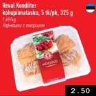 Allahindlus - Reval Kondiiter kohupiimatasku, 5 tk/pk, 325 g