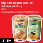 Allahindlus - Selga Nature täistera kaera- või rukkiküpsised, 315 g