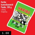 Allahindlus - Haribo kummikommid Panda, 200 g