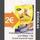 Allahindlus - Kuiv kassitoit Friskies lõhe- tuunikala- ja juurviljaga, 1 kg