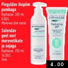 Pinguldav ihupiim pumbaga Byphasse, 500 ml; Selendav geel nori merevetikate ja sojaga Byphasse, 250 ml