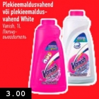 Plekieemaldusvahend või plekieemaldusvahend White