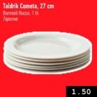 Taldrik Cometa, 27 cm