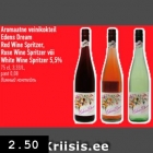 Aromatne veinikokteil Edens Dream Red Wine Spritzer Rose Wine Spritzer või White Wine Spritzer 