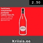 Suurbritannia aromatiseeritud puuviljavein Lambrini Cherry