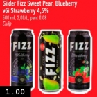 Siider Fizz Sweet Pear, Blueberry või Strawberry