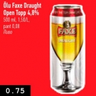 Õlu Faxe Draught Open Tipp 4,8%, 500 ml