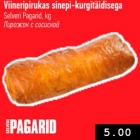 Viineripirukas sinepi-kurgitäidisega