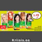 Allahindlus - Garnier
Color Naturals
juuksevärvid, erinevad toonid