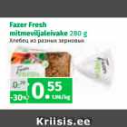 Allahindlus - Fazer Fresh
mitmeviljaleivake 280 g